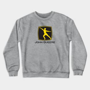 John Queere Black Crewneck Sweatshirt